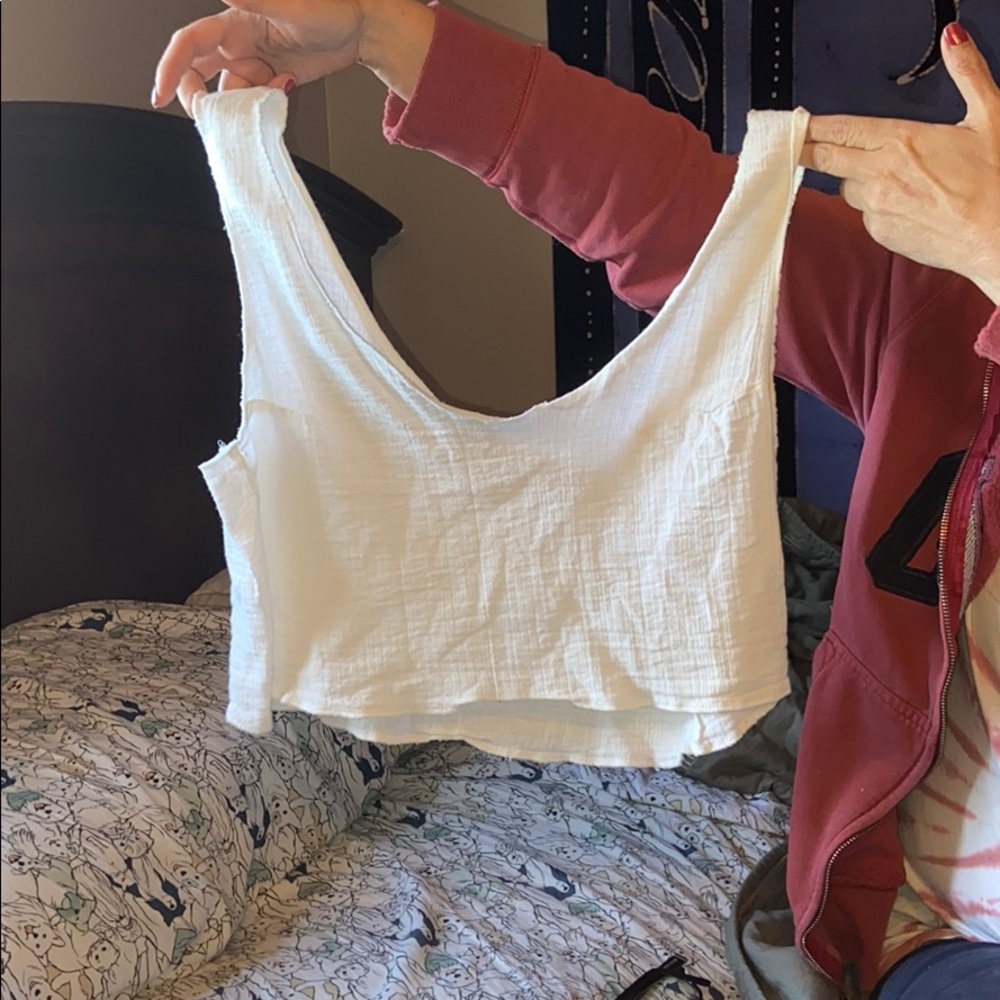 Cropped tank top